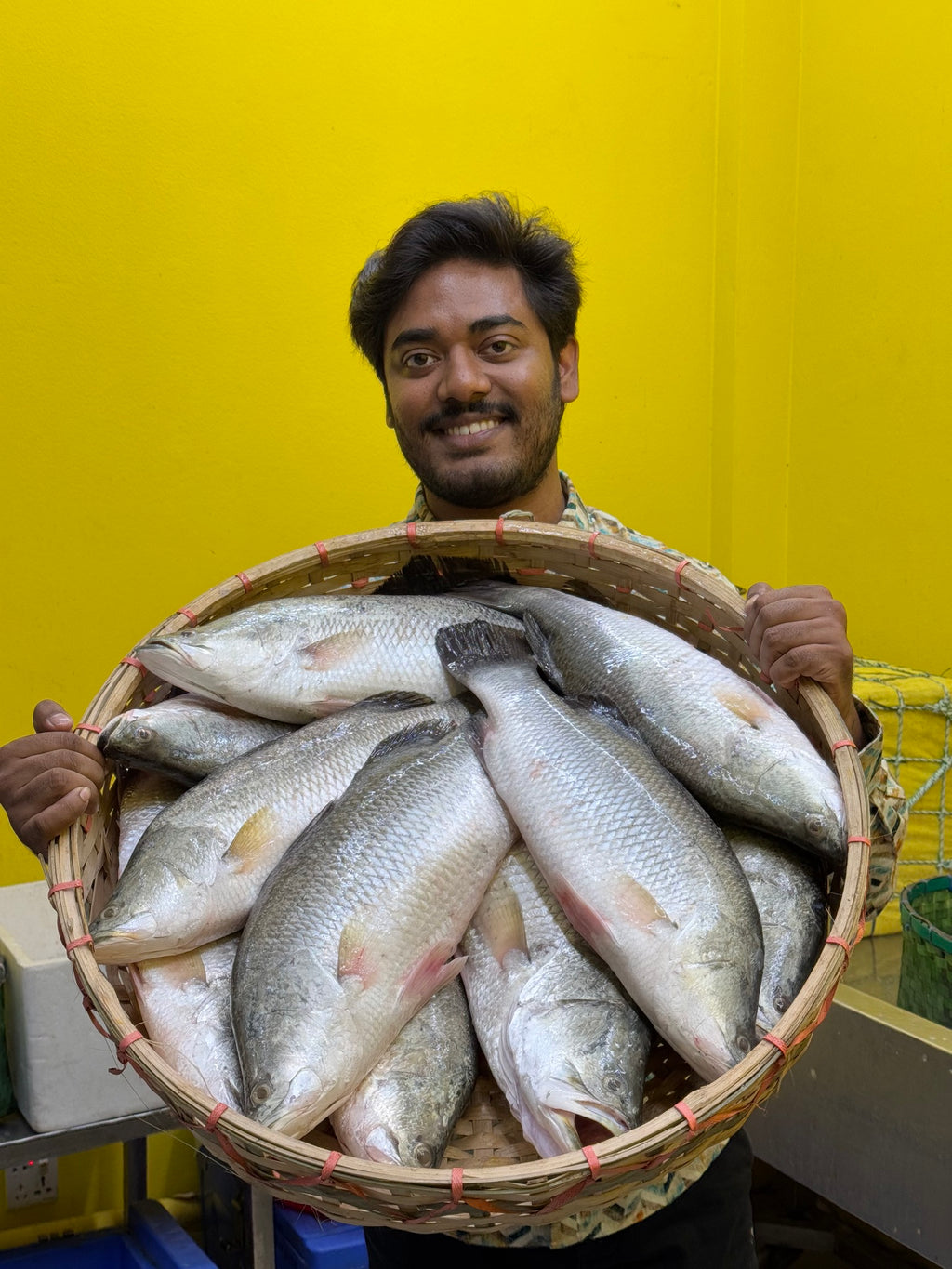 মোংলার ভেটকি কোরাল আড়াই থেকে ৩ কেজি সাইজ পারকেজি 1280/-