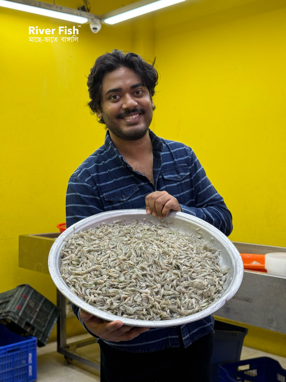 নদীর কইচ্যা / সবজি চিংড়ি মিক্সড সাইজ