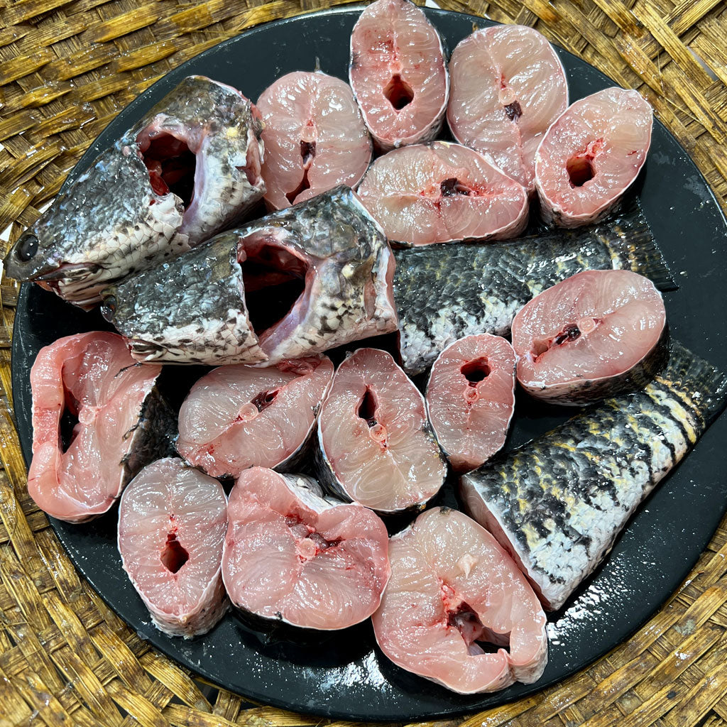 হাওরের দেশি শোল ১ কেজি প্লাস সাইজ পারকেজি ১৪৬০/-